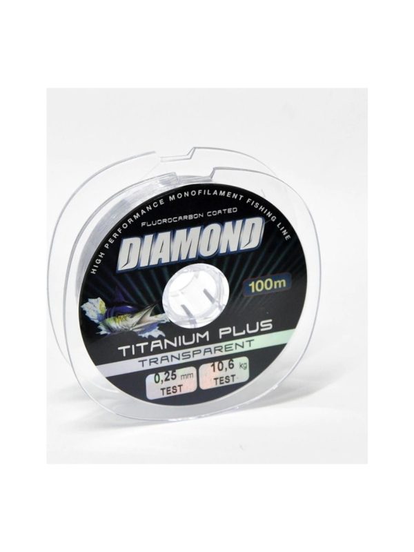 BAUER Diamond Tıtanıum Plus Fluorocarbon Coated Misina 100 Metre