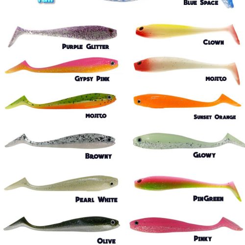 Fujin Duck Tail 9cm Silikon Balık