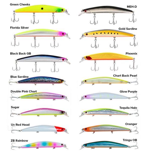 Fujin Z-Bass Minnow 125F 12.5 Cm 21Gr Maket Yem