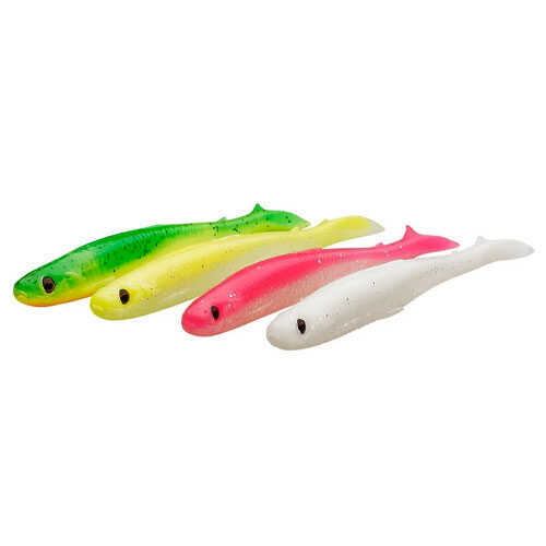 Savage Gear Slender Scoop Shad Dark Water Mix Silikon Yem